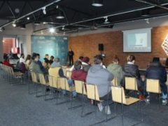 EPAM trainers held Q&A session in StrategEast EPAM IT HUB Tbilisi