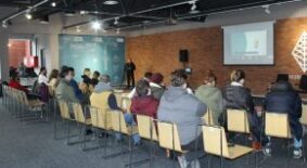 EPAM trainers held Q&A session in StrategEast EPAM IT HUB Tbilisi