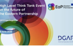 StrategEast President took part in High Level Think Tank Event on the Future of Eastern Partnership