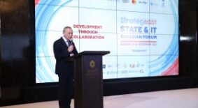 StrategEast Forum: Arkadiy Dobkin announced the start of EPAM operations in Kyrgyzstan