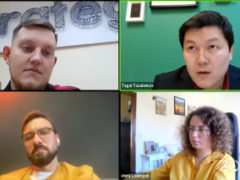 StrategEast hosted online panel “IT Journalism in Eurasia”