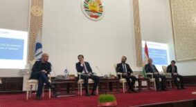 EBRD, StrategEast and the Government of Tajikistan presented Transition Report in Dushanbe